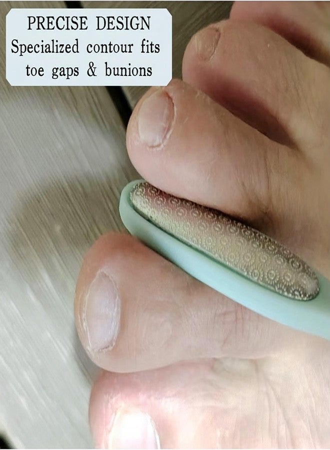 KINTEGOOD Precision Callus Remover & Bunion Scrubber for Toe Gaps, Hard Skin, and Corns – Mini Foot File Exfoliator with Compact Design for Pedicures and Sensitive Areas - Image 2